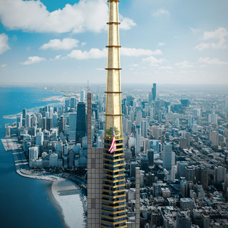 Skyscraper The Illinois-Frank Lloyd Wright