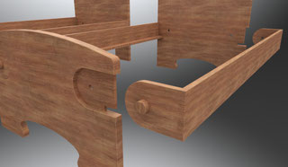 metallfreie Betten - Kramhöller Möbel aus dem Bayerischen Wald