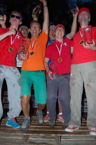 Sieger der WM 2015: Gipfelstürmer & Freunde mit unserem Andy