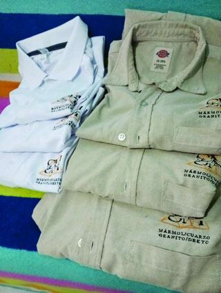 PLAYERAS Y CAMISAS BORDADAS