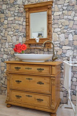 Waschtische aus der Gründerzeit - Land & Liebe Badmöbel Landhaus