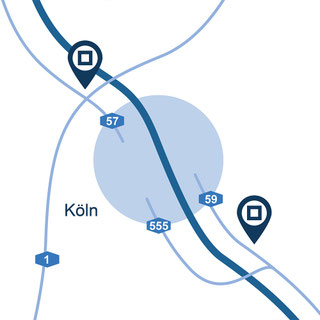 Self Storage Köln - Blaue Boxen: Lagerraum online mieten!