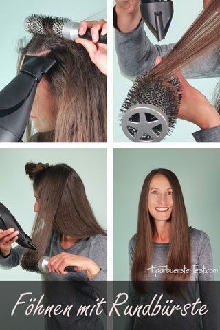 Locken mit Rundbürste: Einfache Anleitung mit Bildern und Tipps ................. - Praxis Tests!