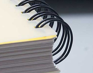 Cahier en toile, spirales, A6+ w-o - Bookbinders Design / Sarl Francepapp
