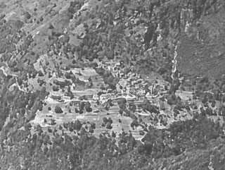 Russo auf der terrestrischen Aufnahme von 1931 (Quelle: Bundesamt für Landestopografie swisstopo)
