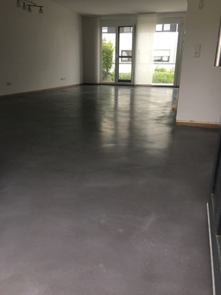 Sichtestrich oder Spachtelboden,Designestrich oder Dekorestrich