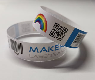 Laser Printable Wristbands Makero Wristbands