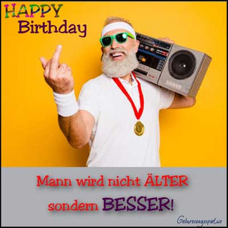 Coole GEBURTSTAGSSPRÜCHE für Männer ️