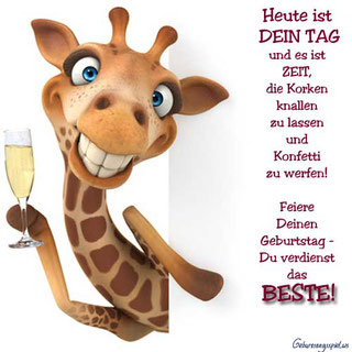 GEBURTSTAGSSPRÜCHE • lustig • humorvoll • frech! - ️