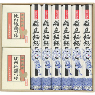 無限堂　稲庭饂飩・比内地鶏つゆ (ＣＴ２５) 