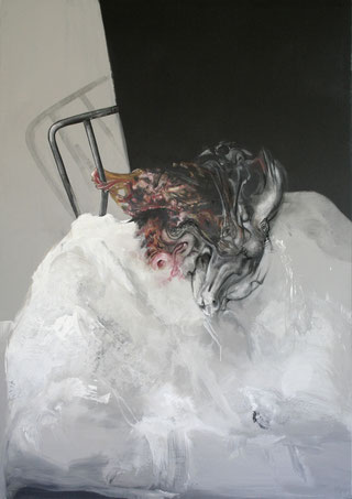 HP1 Acrylique/pastel sur toile Dim: 195cmx137cm