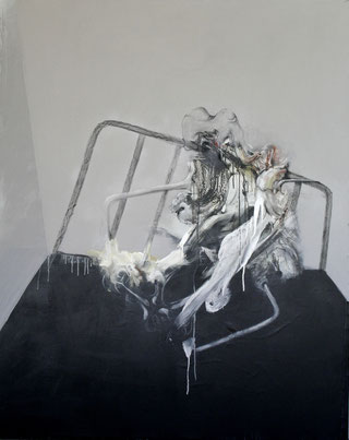 HP3 Acrylique/pastel sur toile Dim: 162cmx130cm