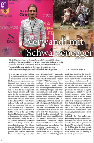 Otwin Biernat, Arnold Schwarzenegger