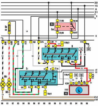 AUDI 100 Wiring Diagrams - Car Electrical Wiring Diagram