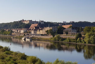 Pirna - Sicht von der Schöne Höhe in Copitz