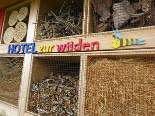 Insektenhotel in der Grundschule Dornheim