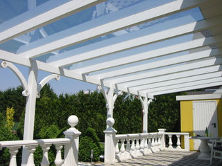 Terrassendach, Terrassenüberdachung, Holz-Terrassenüberdachung