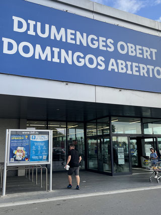 Supermarkt in Deltebre