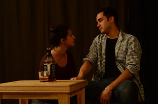 Gabby Sherba and Jamie Parton in DRUNKEN ANGEL