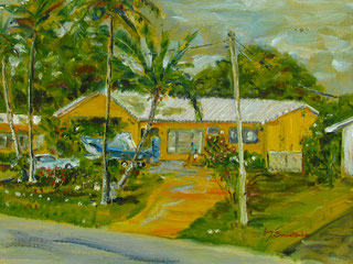 Leo's House, Oil/Canvas,