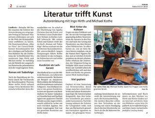 Lesung, Dachau, Michael Kothe, Autor