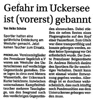 Prenzlauer Zeitung vom 06.09.2016