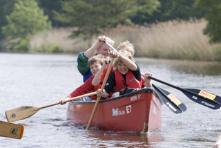 Kippstabile Boote für Eltern und Kinder
