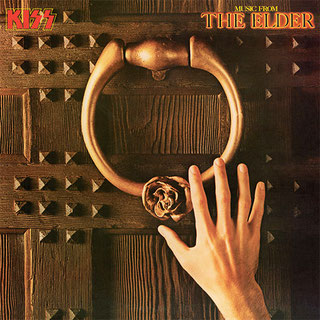 Kiss Music From The Elder album cover