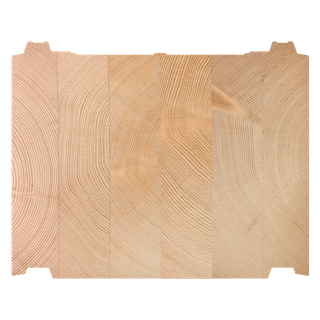 Lamellenbalken 275x220 mm, Kiefernholz