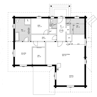 EG mit Wohn-/Nutzfläche 135 m²