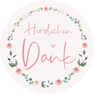 Sticker Geburtskarte Geburtsanzeige
