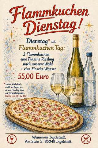 Flammkuchen Dienstag Ingolstadt