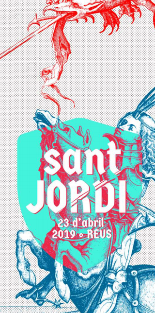 Diada de Sant Jordi en Reus