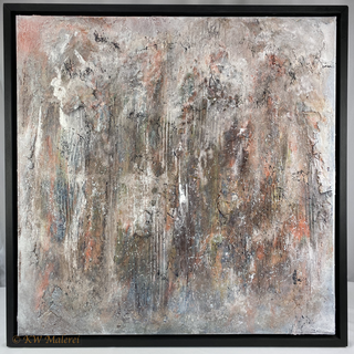 Weiße Transparenz - 80x80 cm