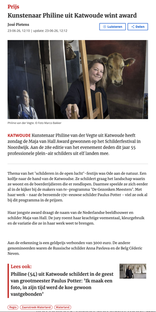 Noordhollands Dagblad 24 juni 2026