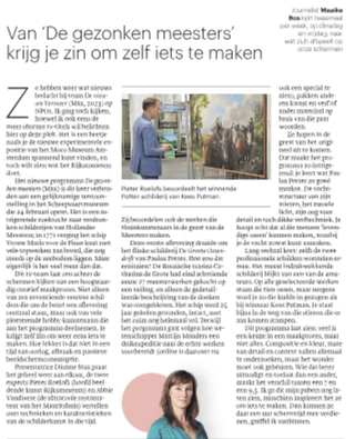 Trouw, 21 januari 2025