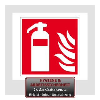 Brandschutzschild "Feuerlöscher"