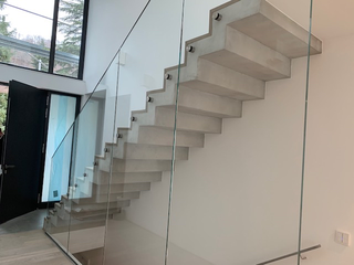 Beton Faltwerk Treppen - Nonnast raum&beton design