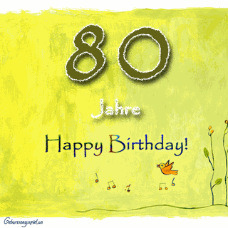 Sprüche zum 80.Geburtstag für liebevolle Glückwünsche ️
