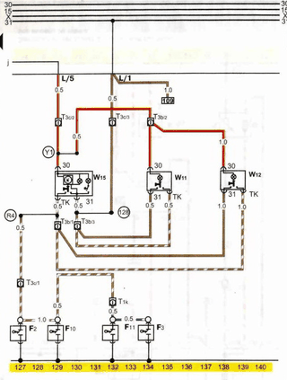 VW PASSAT B3 & B4 Wiring Diagrams - Car Electrical Wiring Diagram