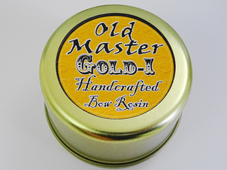ヴァイオリン バイオリン 松脂 松ヤニ Old Master GOLD Ⅰ ROSIN オールドマスター ゴールド ヴァイオリン教室 レッスン