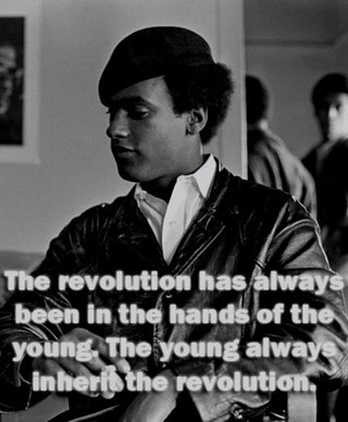 Black Panther - medlem Huey Newton 