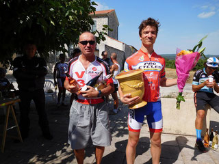 Podium des "5": G2J avec C. Fous (manque J-Louis trop tôt parti)