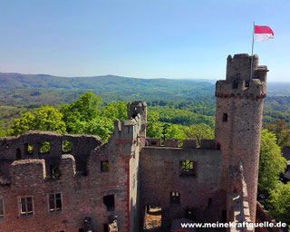 Schloss Auerbach, Burgen in Hessen, Burgen Bergstraße, Kraftquelle, Abenteuer Mittelalter