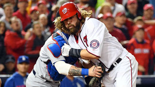 Jayson Werth è out a casa base (Foxsport.com)