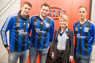Lukas Greb, Flo Eidam Kirstin Schubert und Matze Pape