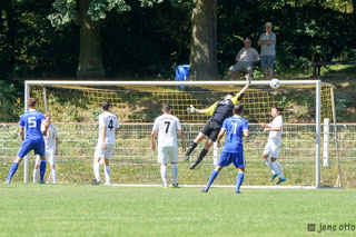 Der Treffer zum 1:0 durch Schröcks Aaron Hansmann