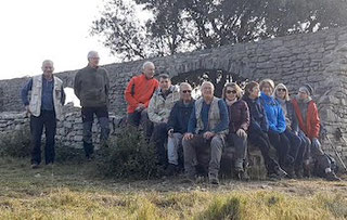 Randonnée de Salinelles organisée par l’ANOCR 34-12-48 le 14 février 2023 anocr34.fr