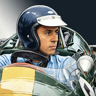 Jim CLARK by Muneta & Cerracín