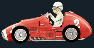 Alberto Ascari by Muneta & Cerracín